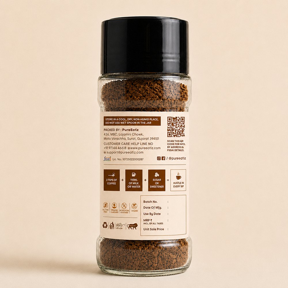 Pure Espresso Instant Coffee Powder