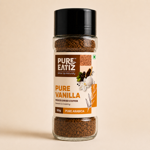 Pure Vanilla Instant Coffee Powder