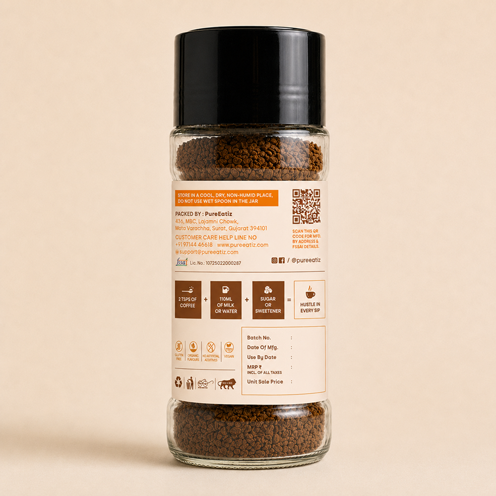 Pure Vanilla Instant Coffee